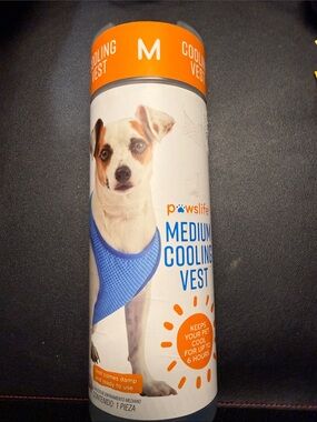 Pawslife Medium Cooling Dog Vest Blue – Keeps Pet Cool Up to 6 Hours
